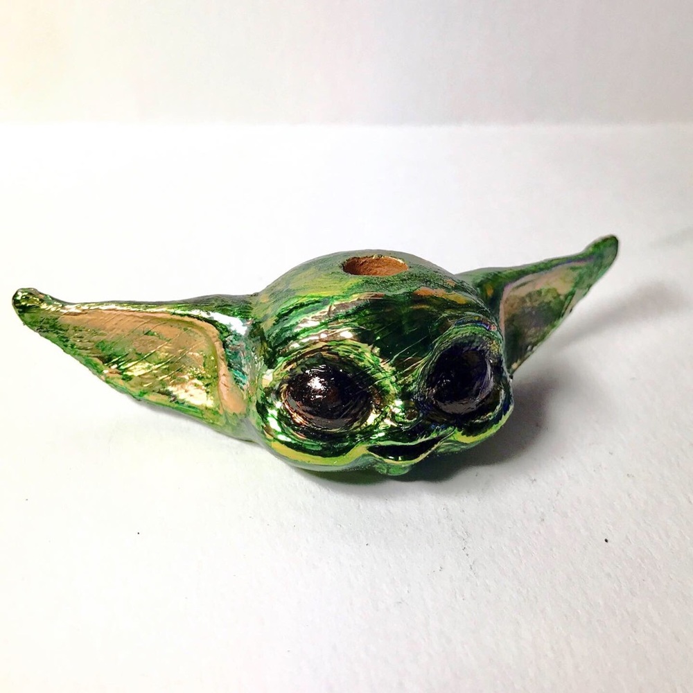Dreadlock Bead: Baby Yoda